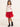 Vicolo kids glittery red toulle miniskirt