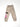 Disclaimer beige kids trousers with bear and logo print