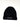 Hinnominate kids black wool hat with logo