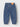 Lil'Atelier jeans kids blu mom fit con stampa cuori