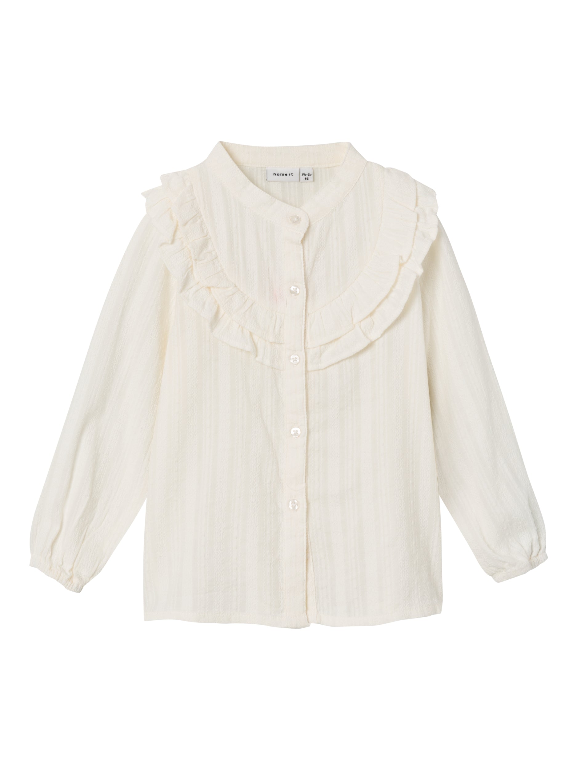 Name It camicia kids panna con balze 13225060 PANNA NAME IT 