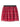 Name It red patterned kids skirt