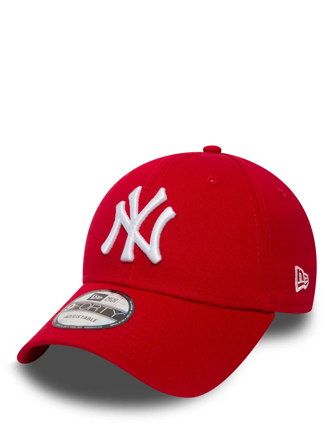 New Era 9FORTY cappello rosso con logo bianco