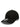 New Era 9Forty black hat with black logo