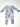 Nike blue baby tracksuit with all-over flower print
