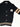 Over/D black kids cardigan with heart side patch