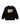 Diesel felpa neonato nero con logo multicolor