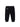 Dsquared 2 pantalone neonato di tuta nero con stampe