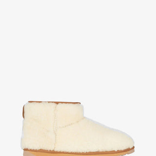 Emu Stinger Micro Teddy stivali panna con pelliccia W12773 PANNA EMU 