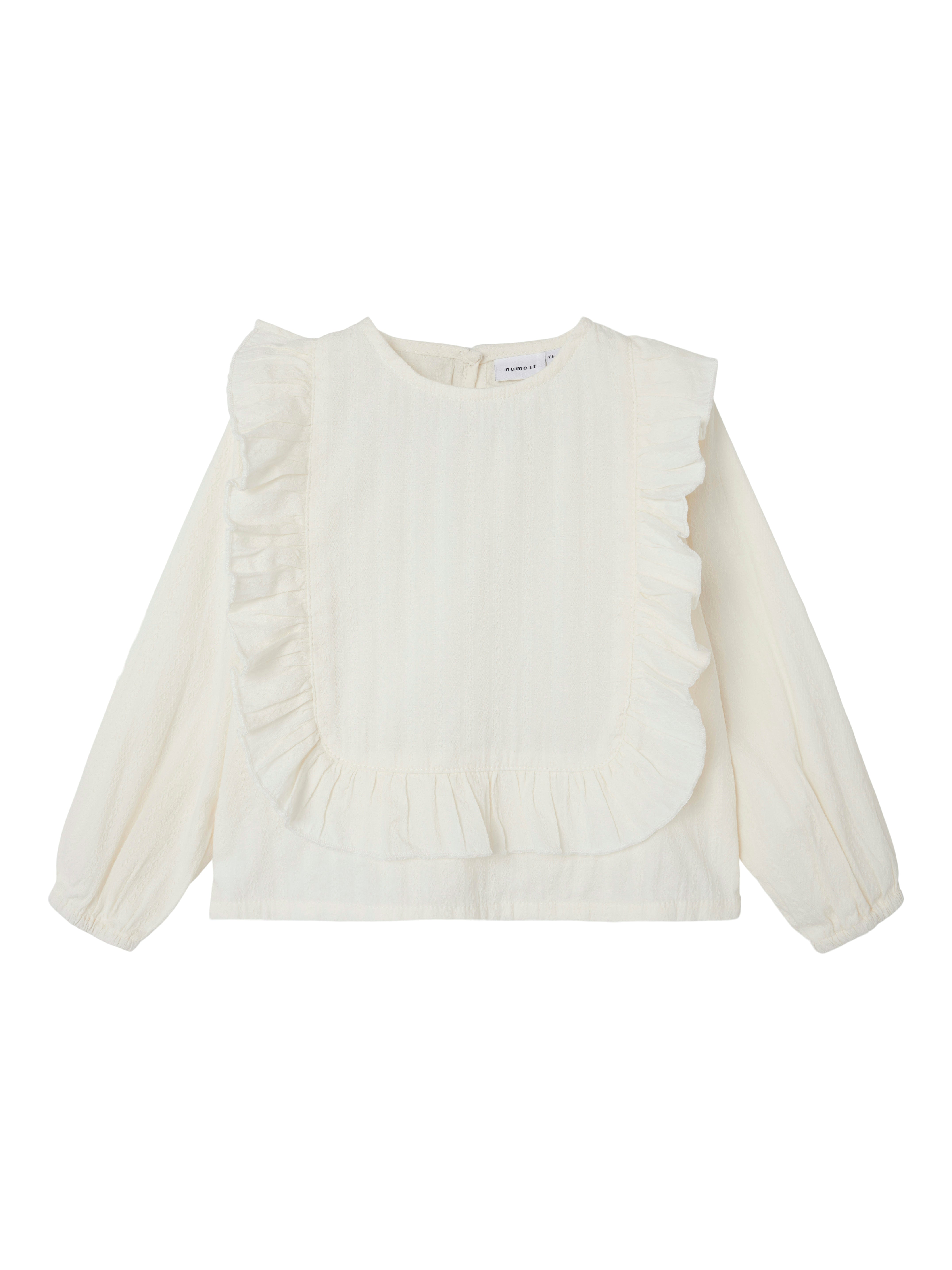 Name It camicia kids panna con balze 13231191 PANNA NAME IT 