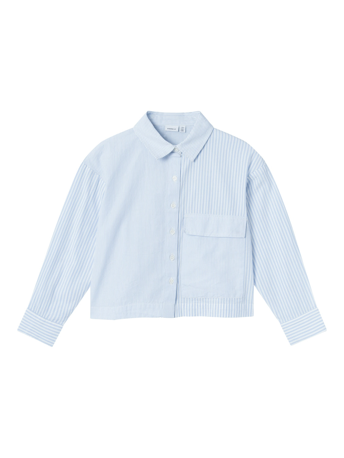 Name It camicia kids celeste a righe crop 13231493 CELESTE NAME IT 