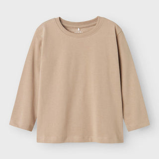 Name It maglia kids beige basic<BR/> 13232312 BEIGE NAME IT 