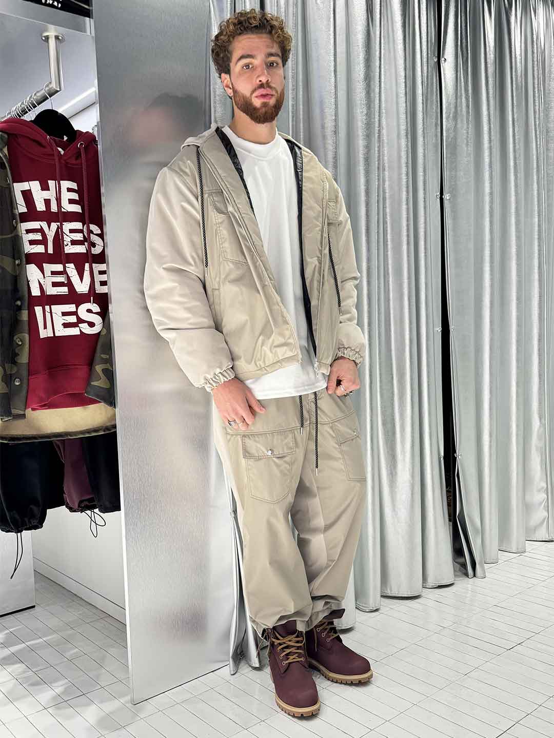 All Five New Changes coordinato beige NEW CHANGES BEIGE ALL FIVE 