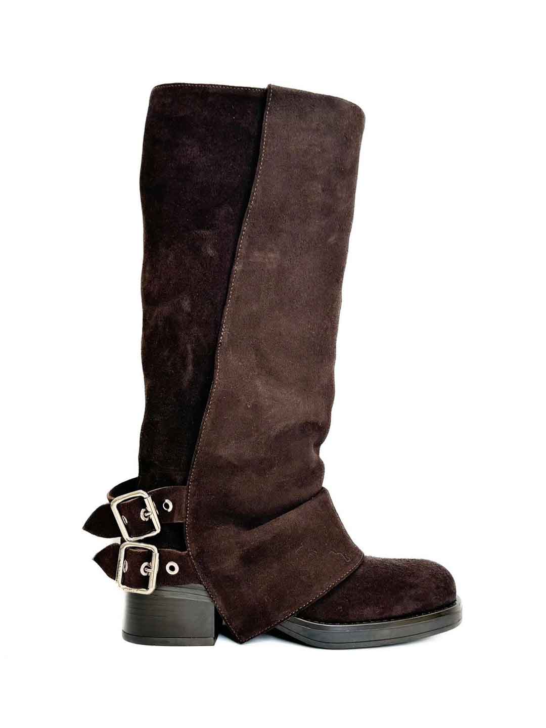 Aniye By anfibio marrone in camoscio I5A 1A1237 MARRONE ANIYE BY 