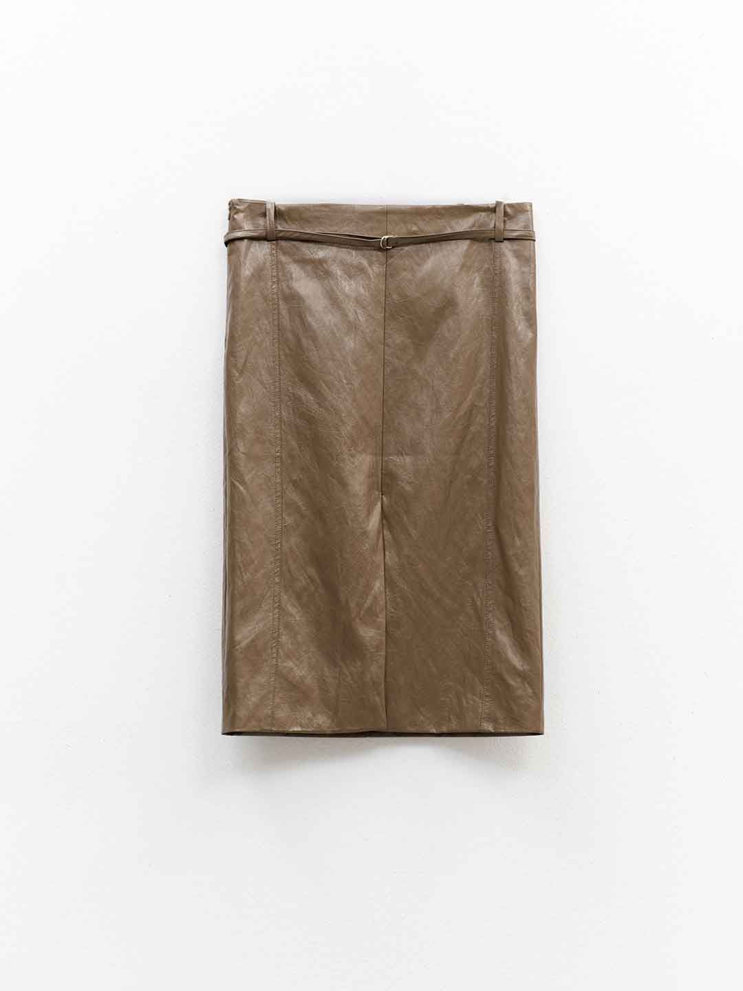 Eleh gonna marrone in pelle 303 MARRONE ELEH 