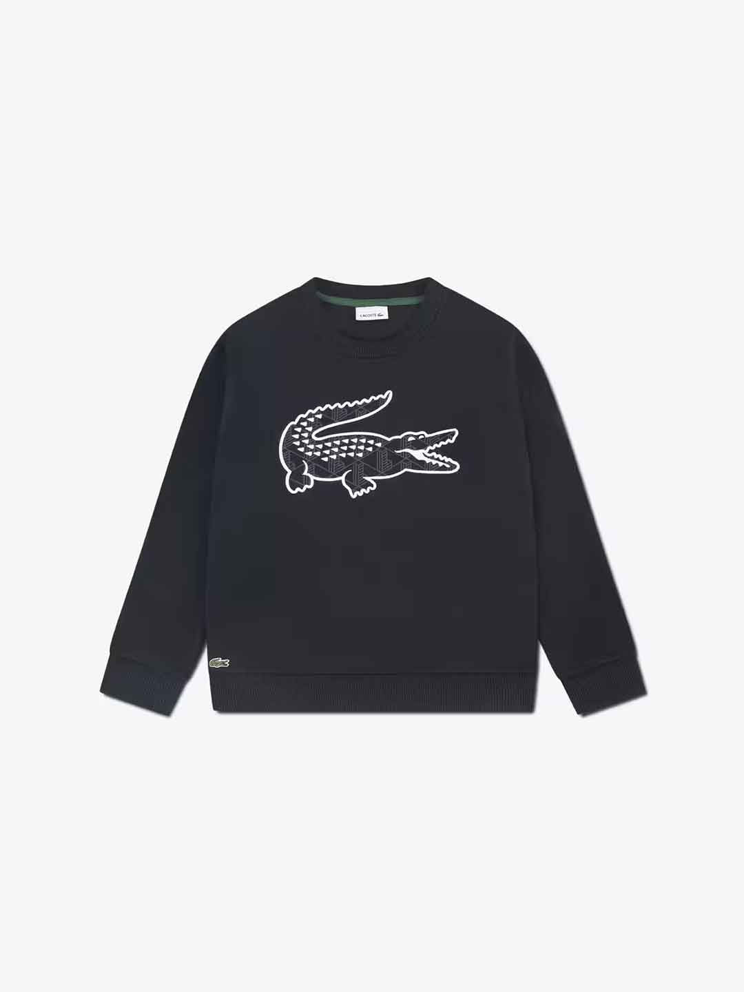 Lacoste felpa kids nero 8-16 anni 947091-K96 NERO LACOSTE 
