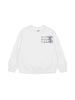 Maison Margiela felpa bianco con logo numerico