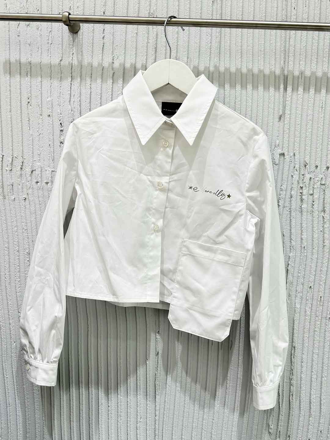 Marc Ellis camicia kids bianco crop JMJSH02326 BIANCO MARC ELLIS 