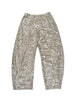 Motel pantaloni beige con paillettes