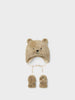Name It kids beige set guanti e cappello