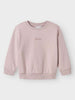 Name It felpa kids rosa con stampa glitterata