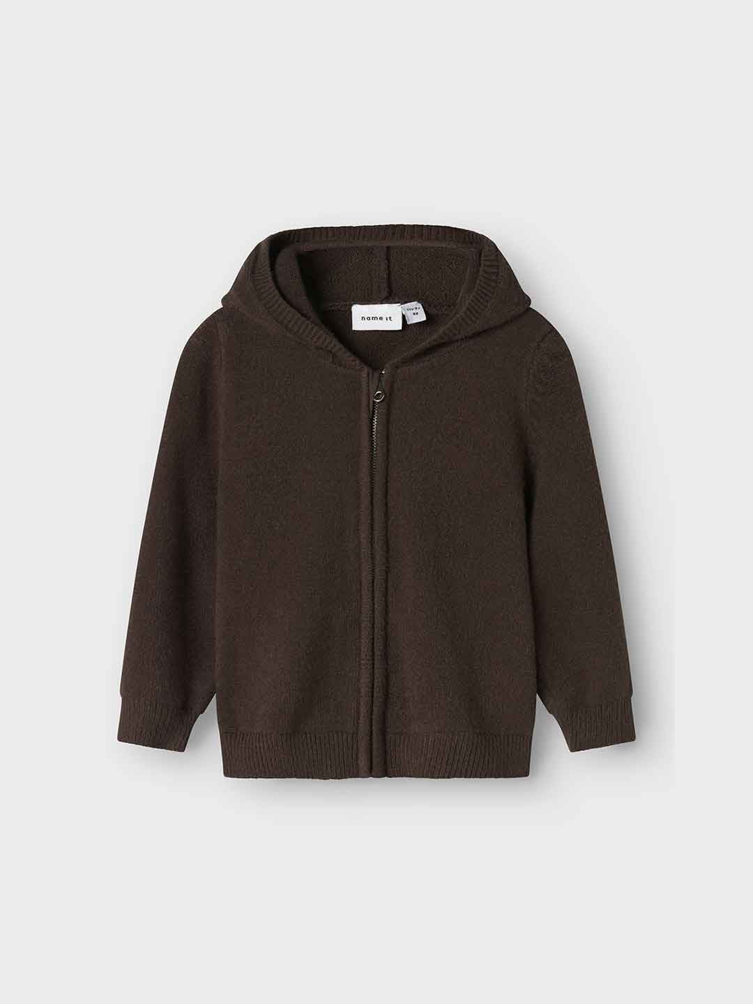 Name It cardigan kids marrone con cappuccio 13247699 MARRONE NAME IT 