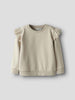 Name It felpa kids beige con volant