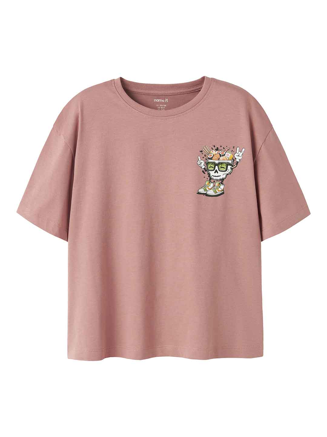 Name It t-shirt kids rosa con stampa 13252527 ROSA NAME IT 