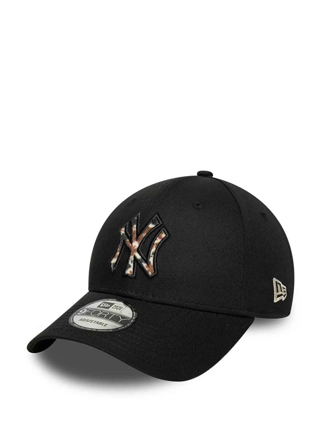 New Era 9Forty cappello nero con logo mucca NY 60844109 NERO NEW ERA 