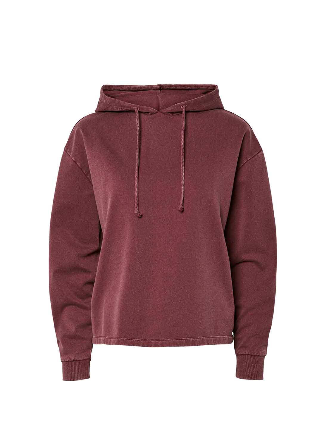 Pieces coordinato bordeaux in tuta con cappuccio 17158992-17158993 BORDEAUX PIECES 