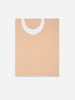 Pinko sciarpa beige con logo lettering