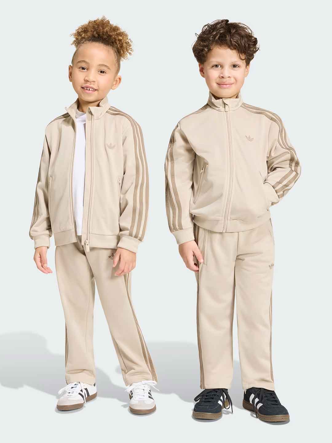 Adidas Firebird coordinato kids beige 3-8 anni HZ6592 BEIGE ADIDAS 