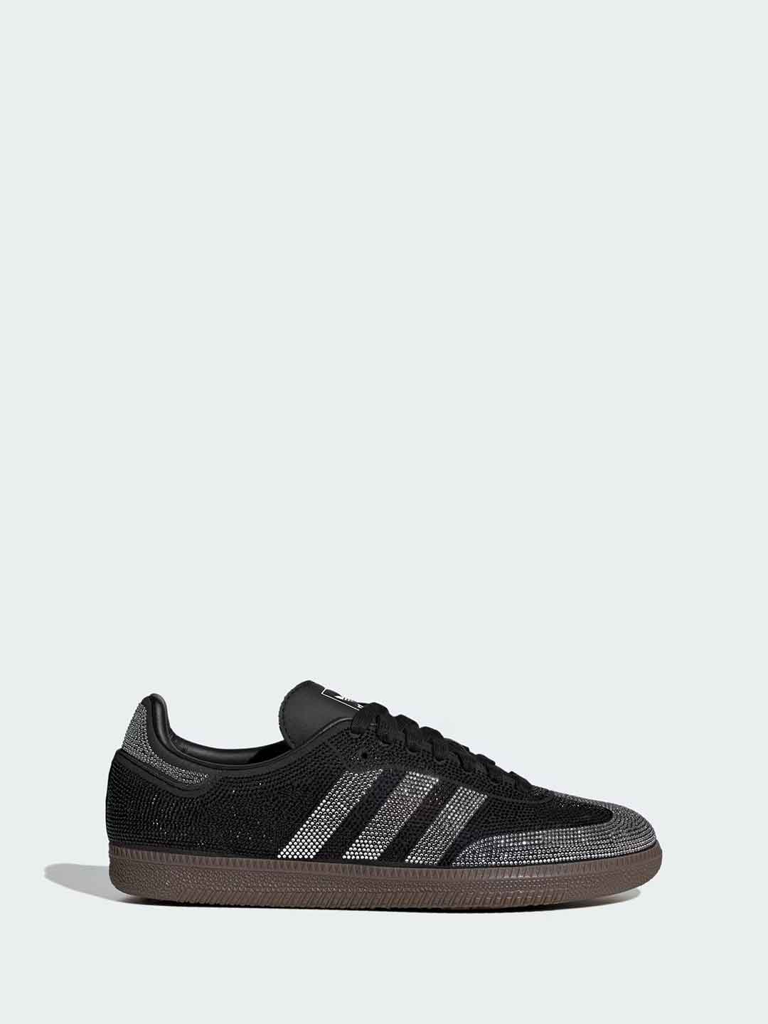 Adidas Samba OG W sneakers nero con strass IH9052 NERO ADIDAS 