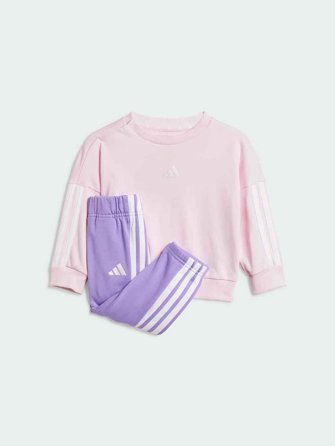 Adidas Essentials coordinato kids rosa e lilla 0-4 anni JD6482 ROSA ADIDAS 