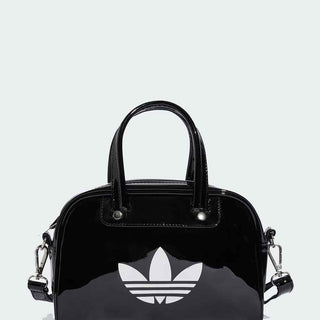 Adidas Adicolor borsa nero mini in vernice JX0247 NERO ADIDAS 