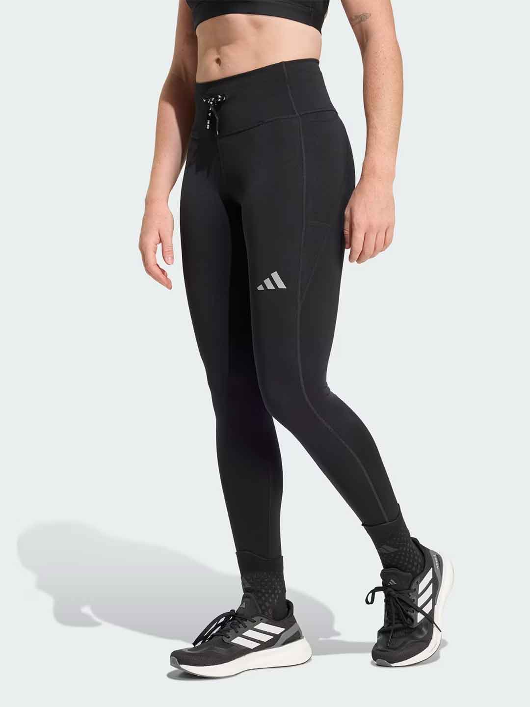 Adidas Essentials Run legging nero KA0138 NERO ADIDAS 