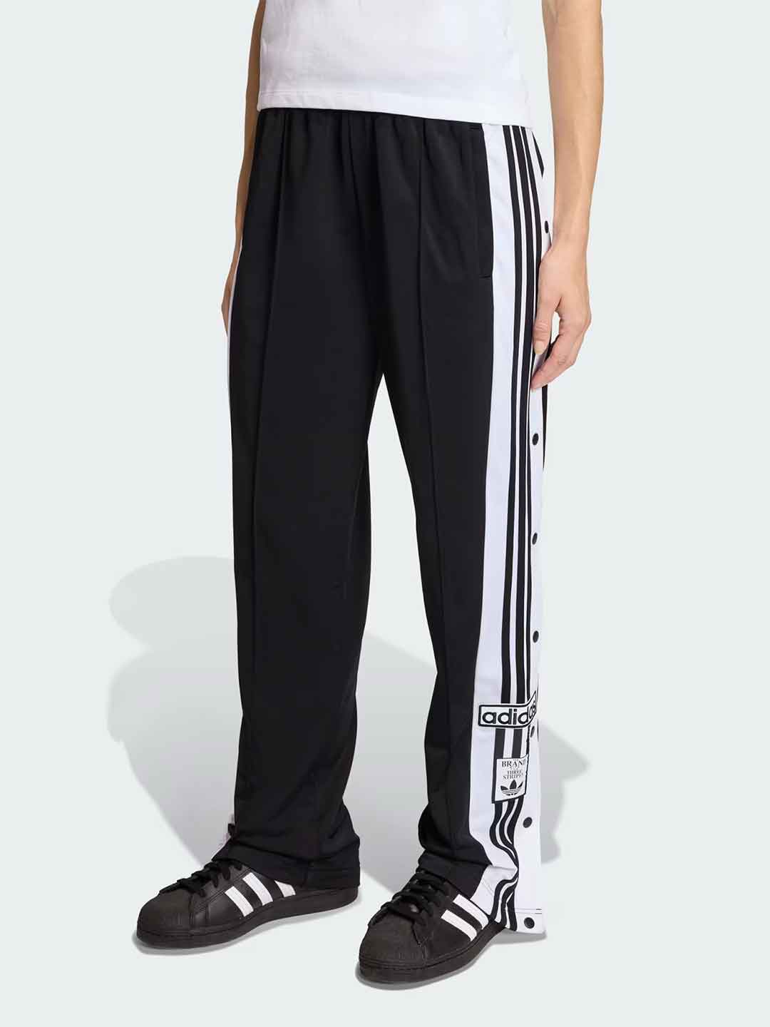 Adidas Adibreak pantalone nero con bande bianche KD2932 NERO ADIDAS 
