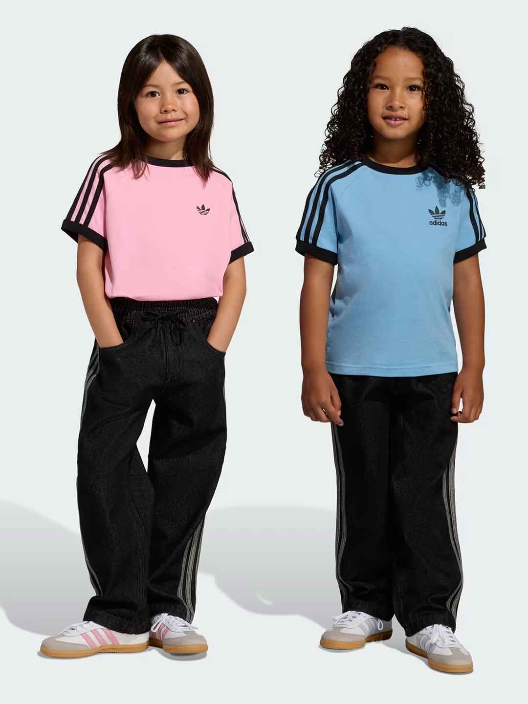 Adidas Firebird jeans kids nero 3-8 anni KD5809 NERO ADIDAS 