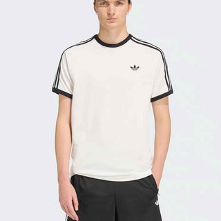 Adidas t-shirt bianco con bande nere KE3537 BIANCO ADIDAS 