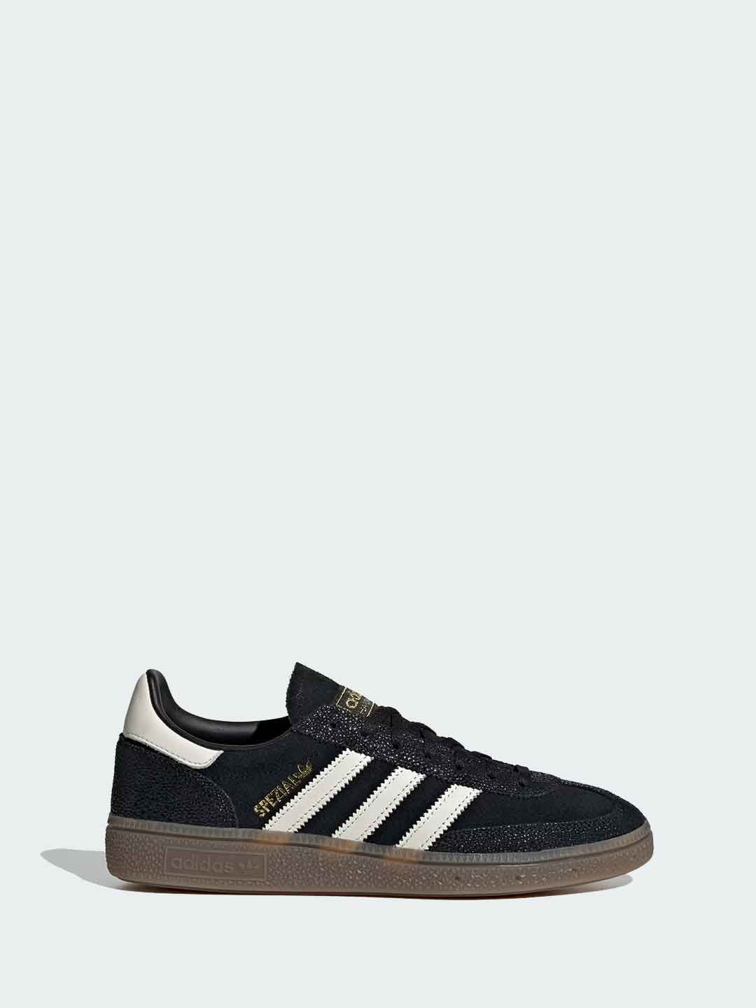 Adidas Handball Spezial sneakers nero con bande bianche KI2176 NERO ADIDAS 