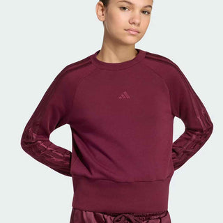 Adidas Satin felpa kids bordeaux 5-15 anni KQ7042 BORDEAUX ADIDAS 
