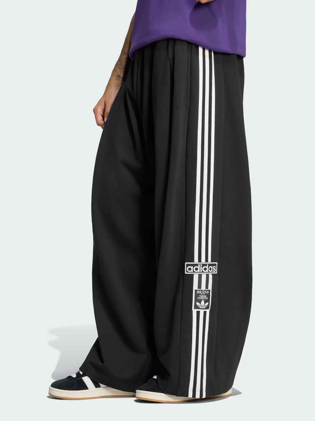 Adidas Adibreak pantalone nero a palazzo KQ8859 NERO ADIDAS 