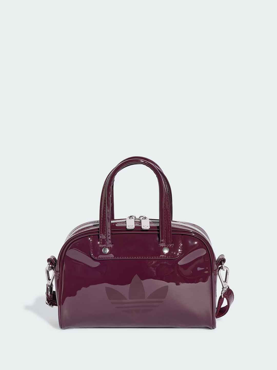 Adidas Adicolor Mini borsa bordeaux in vernice KQ9066 BORDEAUX ADIDAS 