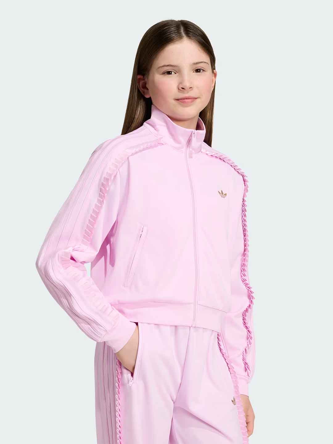Adidas Firebird felpa kids rosa 7-15 anni KR1366 ROSA ADIDAS 