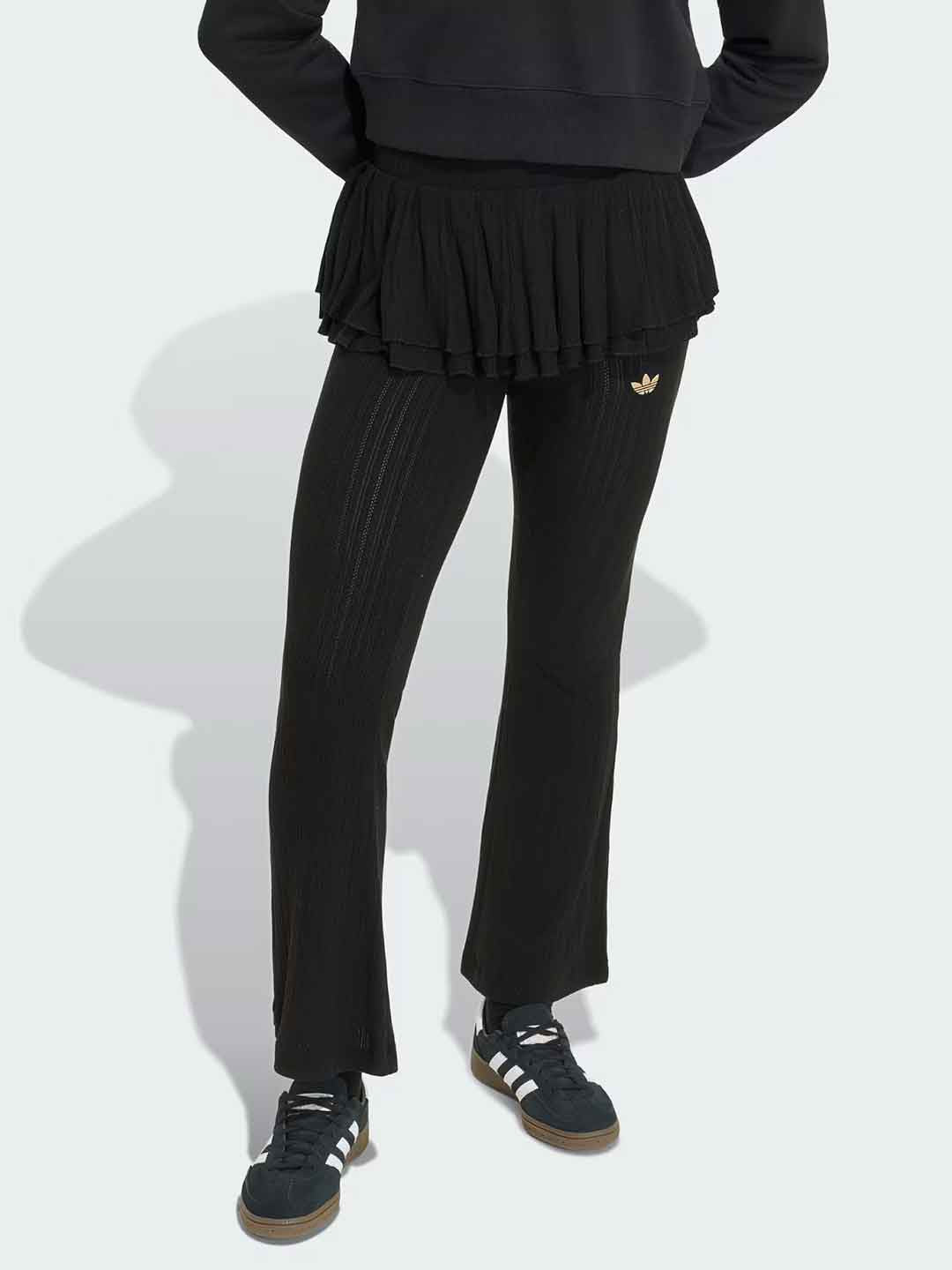 Adidas leggings kids nero con gonna 7-15 anni KR3921 NERO ADIDAS 