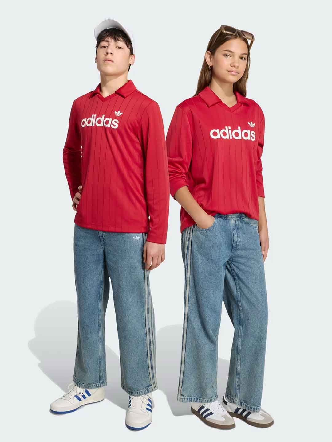 Adidas Firebird jeans kids lavaggio chairo 7-16 anni KR6531 JEANS ADIDAS 