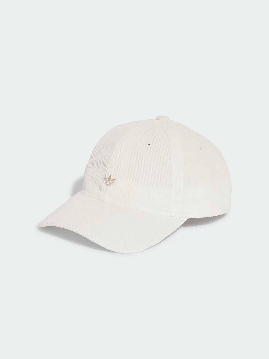 Adidas cappello bianco in velluto a coste KR6756 BIANCO ADIDAS 