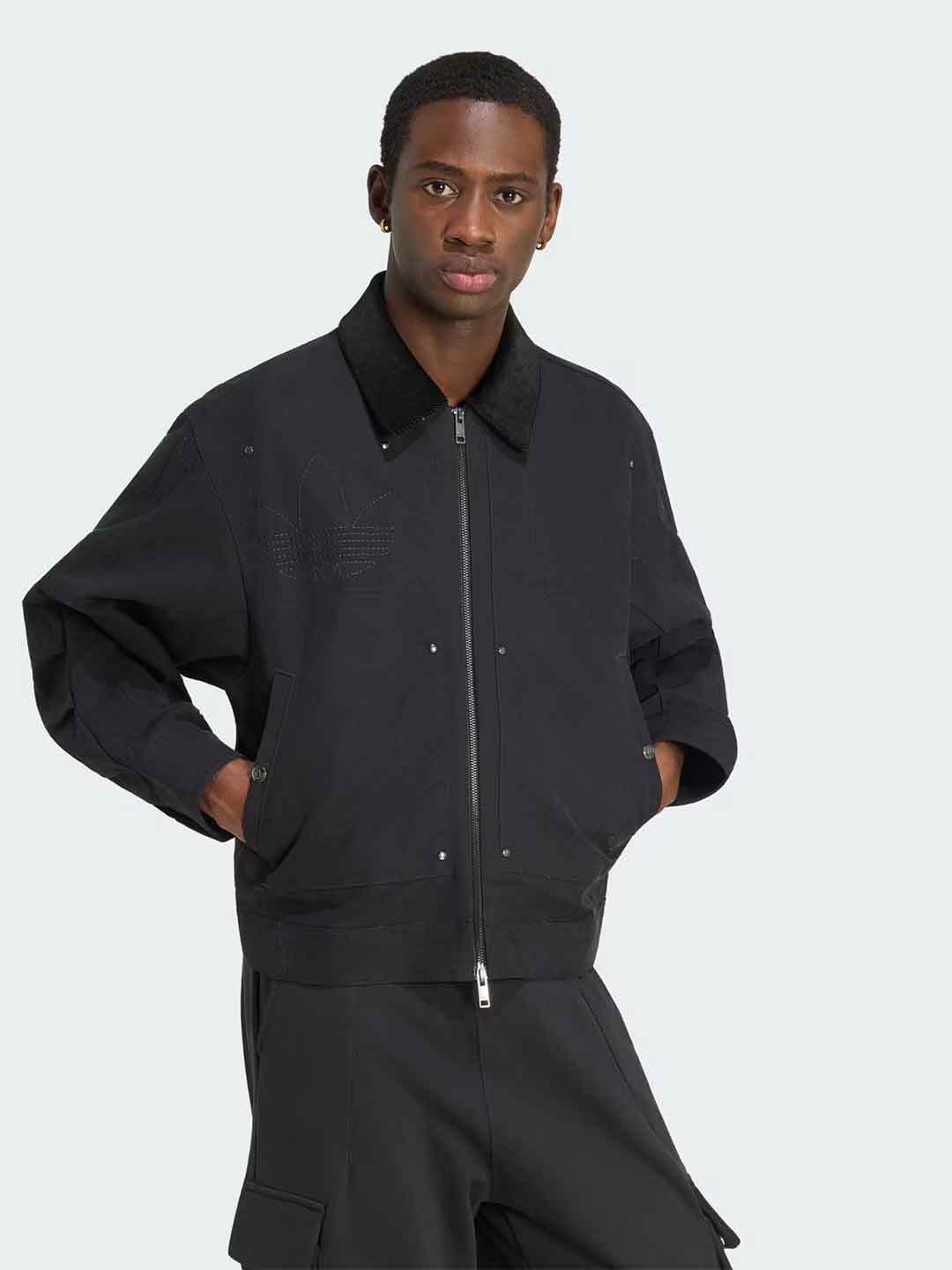 Adidas Essential Bomber giubbino nero KS1615 NERO ADIDAS 