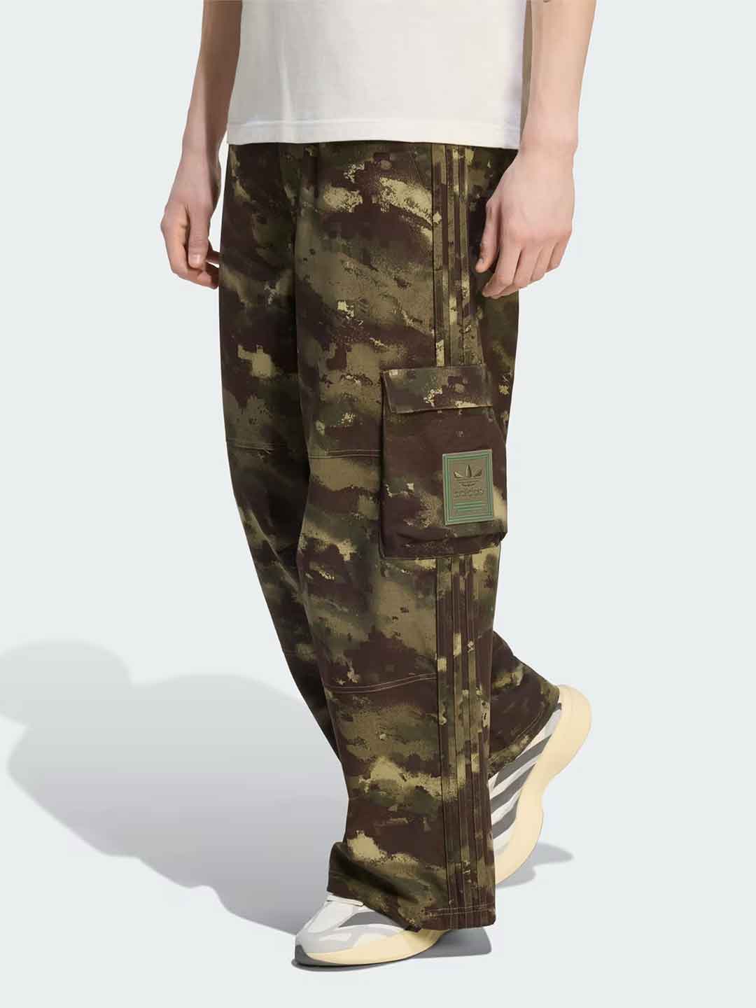Adidas Camo pantalone verde camouflage KS4230 VERDE ADIDAS 