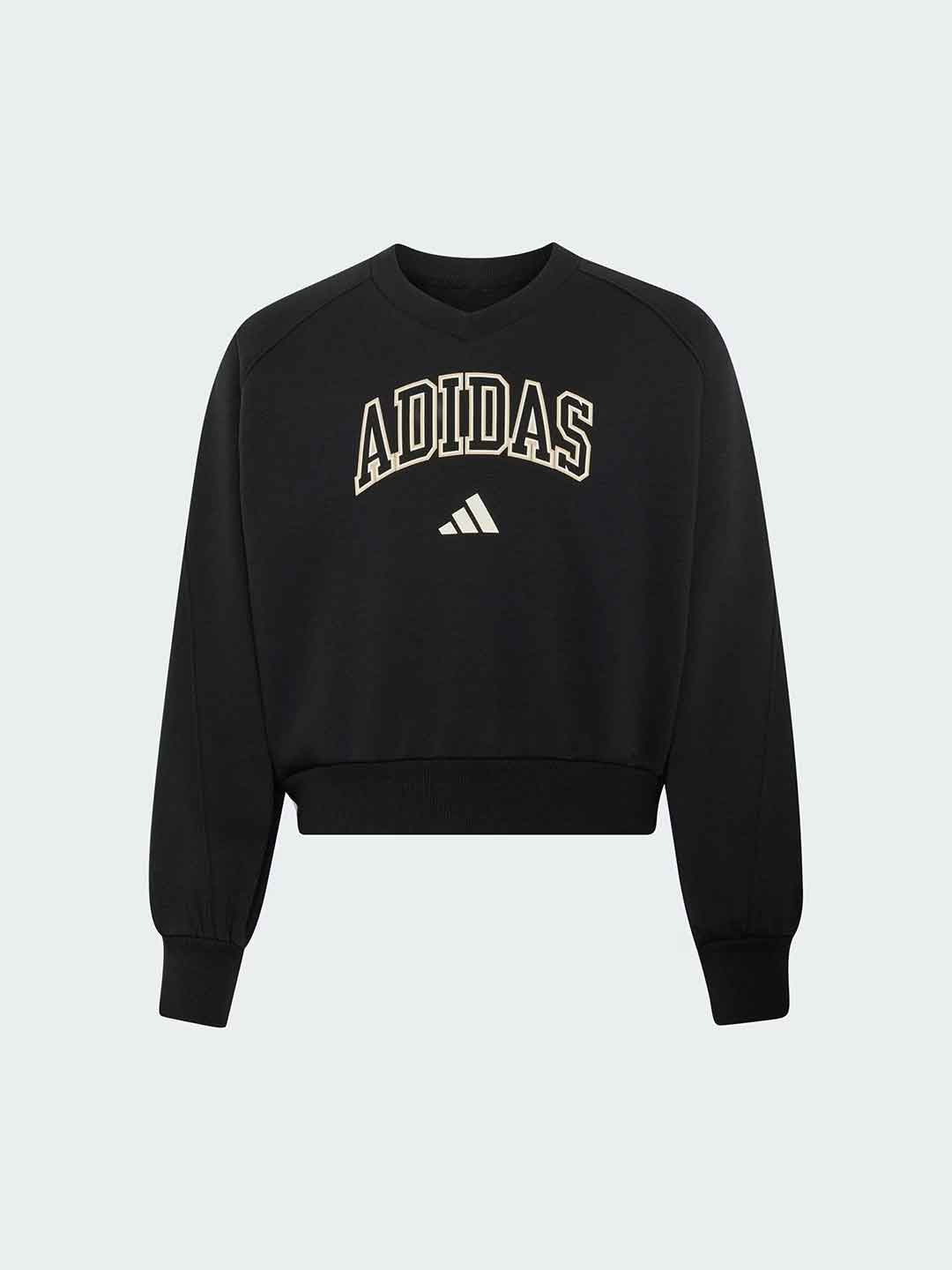 Adidas Seasonals Collegiate felpa kids nero 5-15 anni KS5134 NERO ADIDAS 